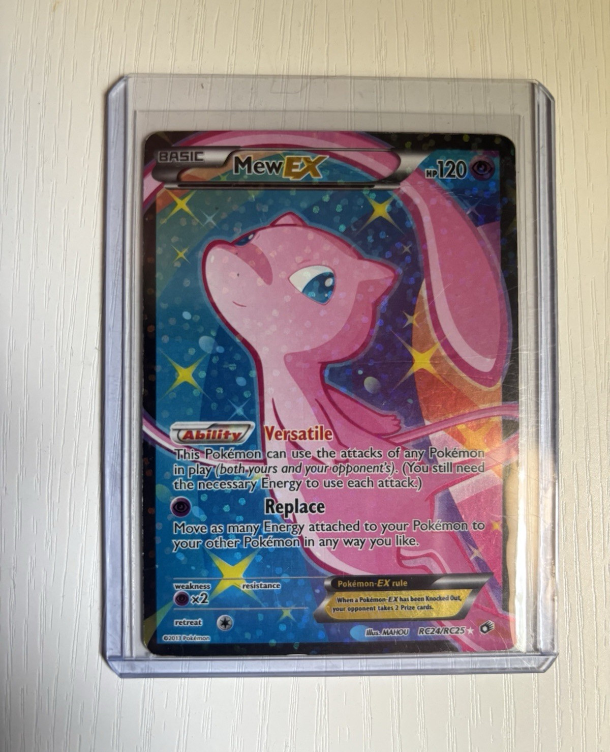Mew EX RC24/RC25 Radiant Collection