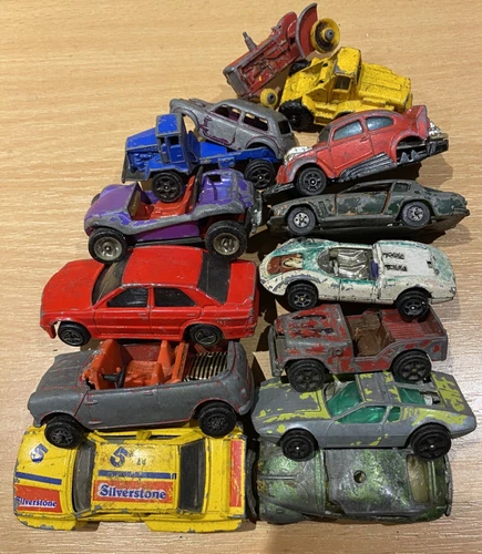 Vintage Joblot CORGI WHIZZWHEELS Cars for Restoration / Spares