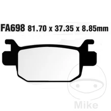 47299-Standard brake pads compatible with BENELLI TRK 502 500 X ABS 48 CV, 35 KW