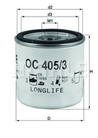 Mahle ÖLfilter FüR Chevrolet Daewoo Fiat Opel Saab
