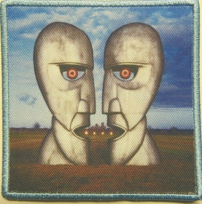 PINK FLOYD PATCH AUFNÄHER # 30 THE DIVISION BELL FLICKEN ABZEICHEN 9x9cm