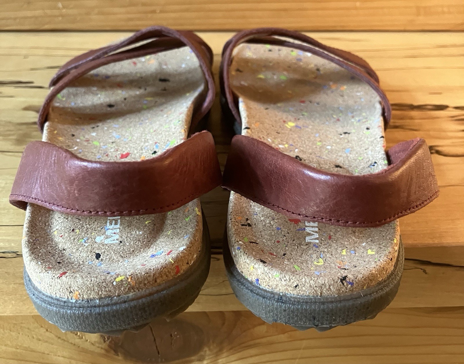 Sandali Merrell Napa Valley Sling Merlot donna taglia 8 impugnatura a scelta NUOVI