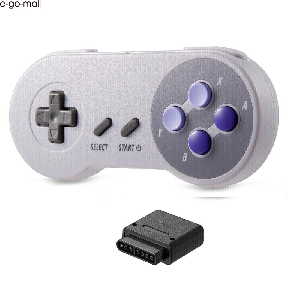 2.4G Wireless SNES Gamepad Receiver for Super Nintendo Entertainment System SFC - Image 2 of 4