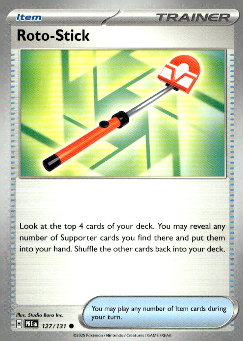 Roto-Stick Common SV: Prismatic Evolutions 127/131 NM