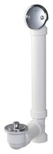 Keeney 1-1/2 in Chrome PVC Bath Drain Roll Ball S40
