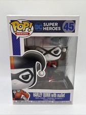 Funko POP! Figura de vinilo DC Comics - Harley Quinn con mazo (#45)