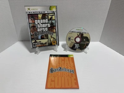 Grand Theft Auto : San Andreas - Platinum Hits [Xbox] - w/ Manual - Image 1 of 4