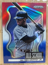 2022 Panini Prizm Ken Griffey, Jr. Old School Red White & Blue Prizm #OS-2