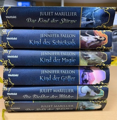 6 X Juliet Marillier von Juliet Mari.- | Buch | Zustand gut