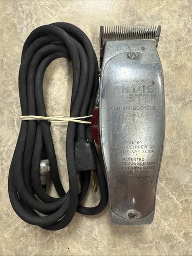 Vintage Andis Master Hair Clippers W/Cord Model M Electric Professional Barber