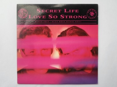 Secret Life Love So Strong Radio Edit 7'' Cowboy 7RODEO18 EX/EX 1993 picture s...