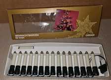 OSRAM Weihnachtskerzen Innen Lichterkette CIK15 Schaftkerzen