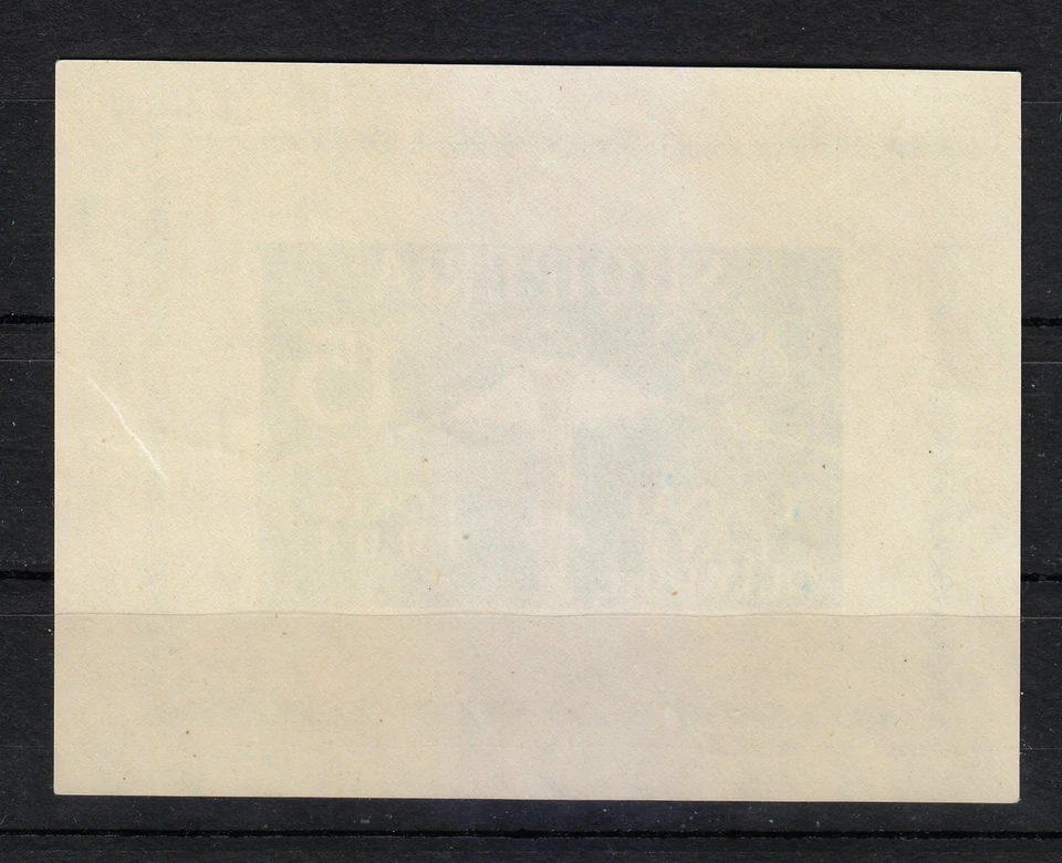 Albania 1964 MNH Mi Block 23 Sc 734 Summer Olympic Games, Tokyo , Japan ** — 第 2/2 张图片