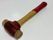 Chicago Rawhide Mfg. Co USA (NOS, RARE) No. 2 SPLIT-FACE Rawhide Mallet Hammer