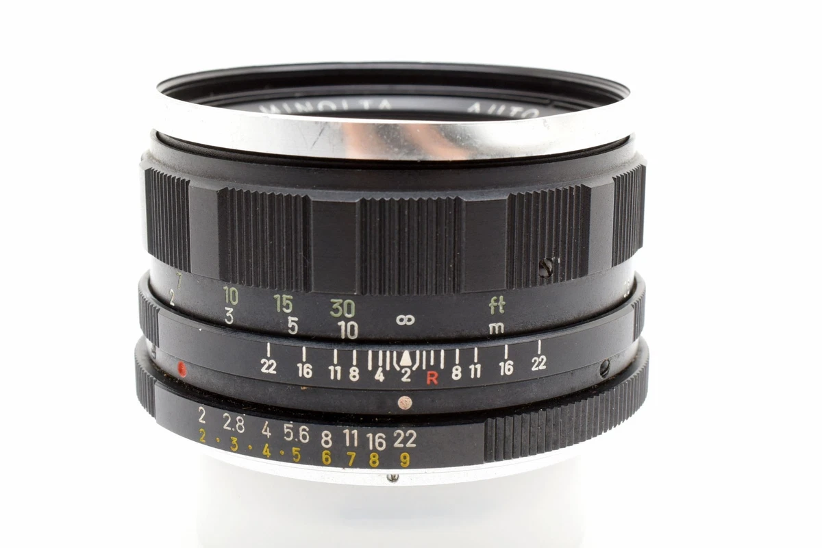 Minolta Rokkor PF 55mm Focal Camera Lenses for sale | eBay