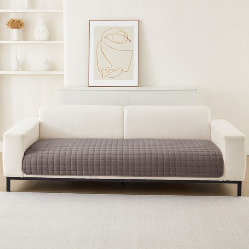 Sectional Couch Cover Anti-Slip Sofa Slipcover for Pets Kids Furniture Protector - Picture 3 of 104