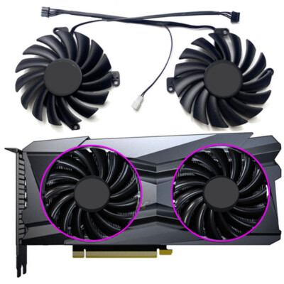 Graphics Card Cooling Fan for INNO3D RTX3060ti 3080 TWIN X2 OC Extreme CF-12910S