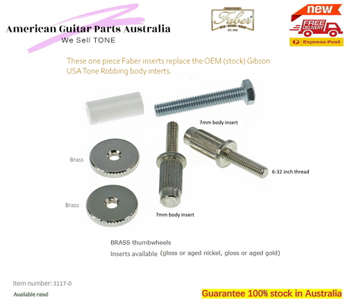 Gibson Bridge Master Tone Lock Kit for Gibson ABR-1 EZY KIT 1952-6 - Picture 4 of 7