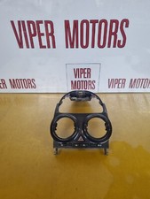 Vauxhall Corsa D Centre Console Vent Surround Hazard and Speaker Grey 13295008