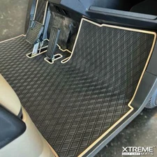 Xtreme Mats Yamaha Drive2 Golf Cart Mat, Full Coverage Floor Liner - BEIGE