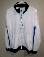 Women  s Footjoy Zip Up Jacket Size Medium DWR Shell FJ Golf New With Tags M  
