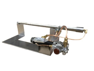 Steam Table Burner, w/ Safety Valve, Pilot, and Gas Valve Control Commercial 