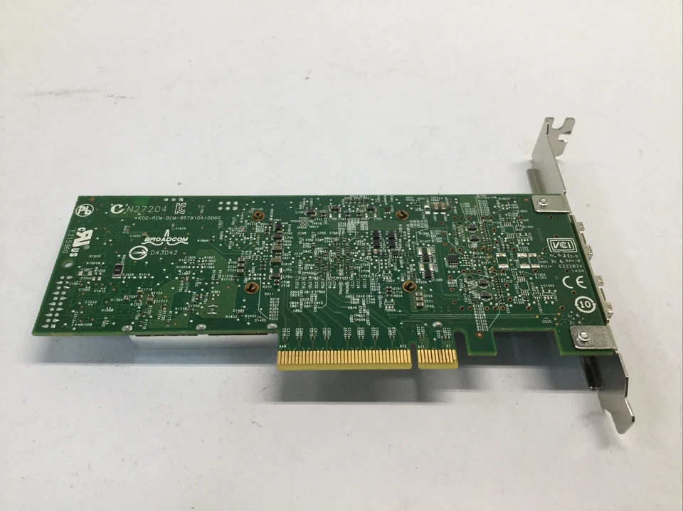0N20KJ DELL BROADCOM 57810 10GB DUAL PORT PCI-E SFP+ NETWORK CARD N20KJ - Image 3 of 3