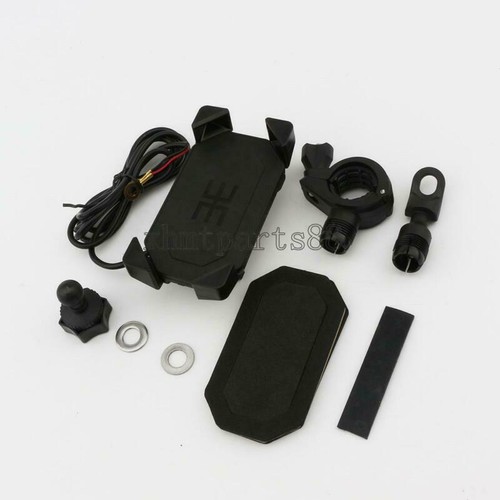 Handlebar Mount Phone Holder For Harley Electra Glide Ultra Classic FLHTCU FLHT - Picture 9 of 9