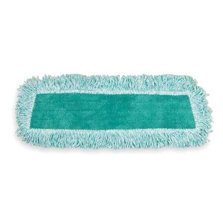 Rubbermaid Commercial Fgq40820gr00 18 In L Dust Mop, Hook-And-Loop Connection,