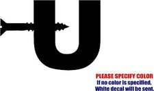 Screw You 13 Graphic Die Cut decal sticker Car Truck Boat Window Laptop 7"