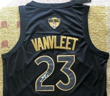 Fred VanVleet Signed / Autograph FINALS PATCH Toronto Raptors NBA Jersey Champs