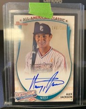 2013 Bowman Perfect Game Alex Jackson #148/200