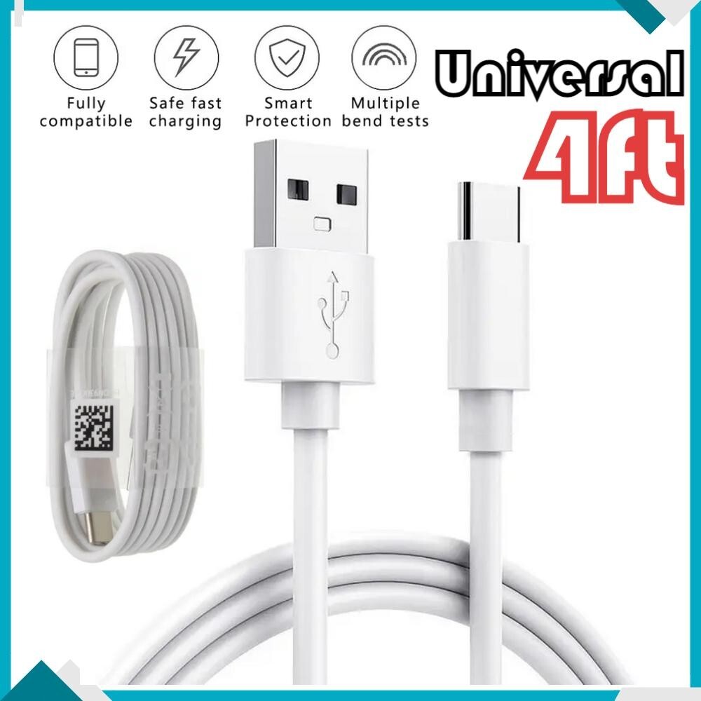 4FT USB A to USB C Fast Charging Cable for Galaxy S10 S9 Plus & More
