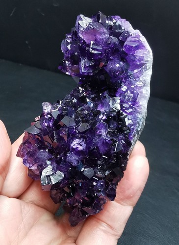 221g roher Amethyst Kristallquarz Cluster Proben Heilung Reiki/Brasilien - Bild 10 von 13