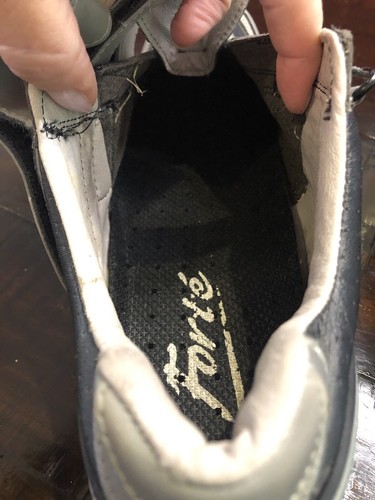 Forte Elan grey/black Mens 12.5 Used Biking Shoes Repair To Heel See Pictures - Picture 7 of 10