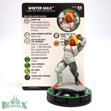 Heroclix Avengers Forever set Winter Hulk 047b Prime figure w/card 