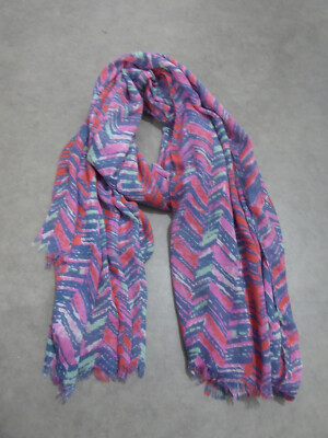 NEU Grafischer Schal bunte Sparren Moa