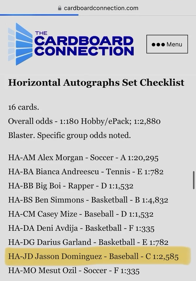 2020 Jasson Dominguez UD Goodwin Champions RC Auto PSA Mint 9, 1:2,585 Packs! - Image 3 of 4