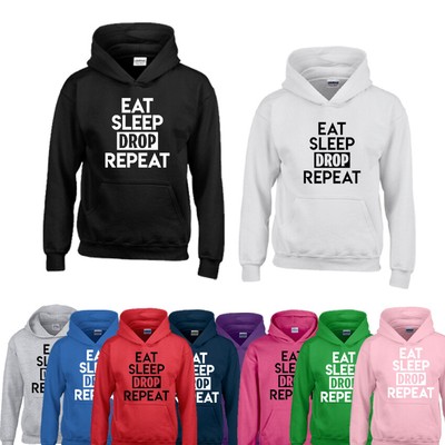 Eat Sleep Drop Repeat Team Morgz Kids Boys Girls Hoodie Sweater Top Youtube Xmas Ebay