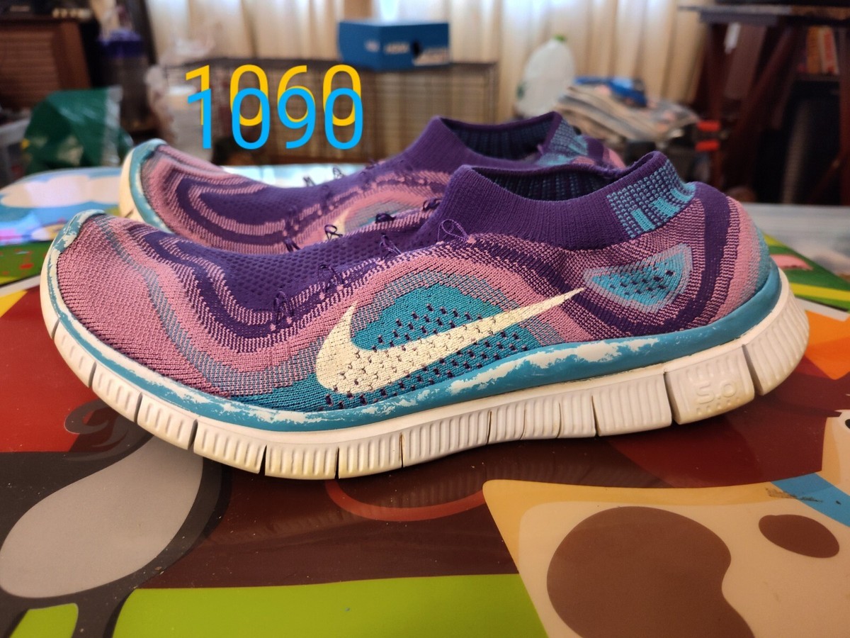 Size 11 Nike Free Flyknit+ Atomic Purple W for sale online