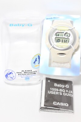 CASIO BG-380 ADMA FAIRBANKS ALASKA Baby-G white watch | eBay