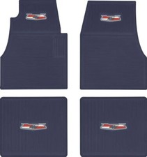 Oer 4 Piece Dark Blue Rubber Floor Mat Set 1955-1957 Chevy Bel Air Nomad 210 Oer 4 Piece Dark Blue Rubber Floor Mat Set 1955-1957 Chevy Bel Air Nomad 210