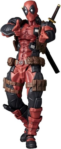 Revoltech Amazing Yamaguchi Deadpool Ver.2.5 normal ver. Kaiyodo action Figure - Picture 11 of 18