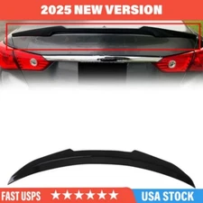 Rear Trunk Spoiler For 2014-2023 Infiniti Q50 JDM PSM Style Carbon Fiber