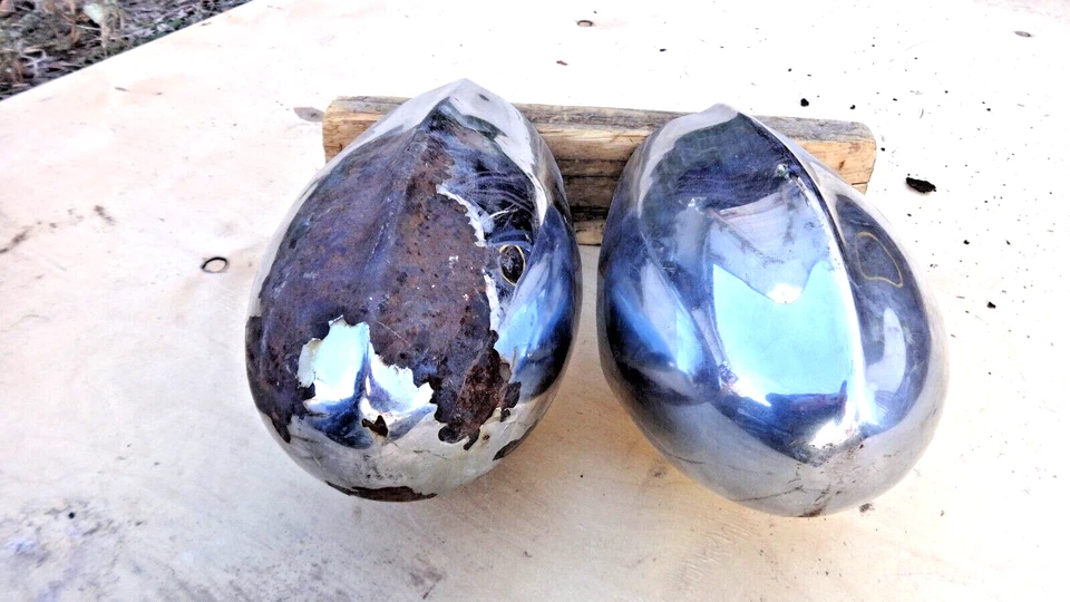 1953 Mercury передний бампер предохранители / пули оригинальной пары - Изображение 2 из 4