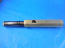 9/16 12 NC 2 SET THREAD PLUG GAGE .5625 GO ONLY P.D. .5084 QUALITY INSPECTION