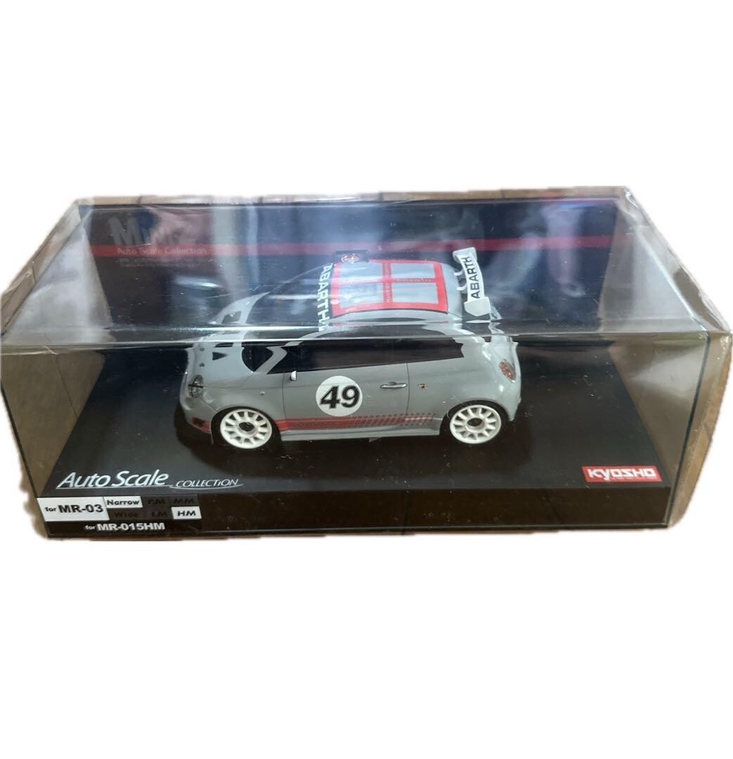 京商ミニッツ ABARTH 500 ASSETTO CORSE（グレー） 京商ミニッツ ABARTH 500 ASSETTO CORSE（グレー） 京商ミニッツ