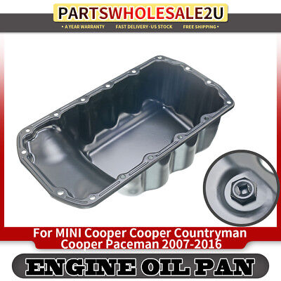 Engine Oil Pan For Mini 07-16 Cooper Countryman Paceman R55 R58 R60 11137550483 