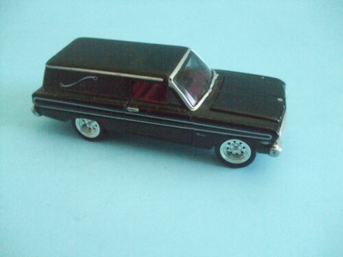 1965 Ford Falcon Delivery Hearse Black scale 1/64
