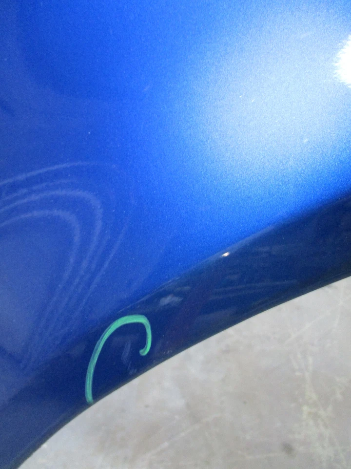 2005 Acura RSX - Rear Bumper Cover Skin (FLAWS)(Color: Blue-B-520P) Foto 4 de 4